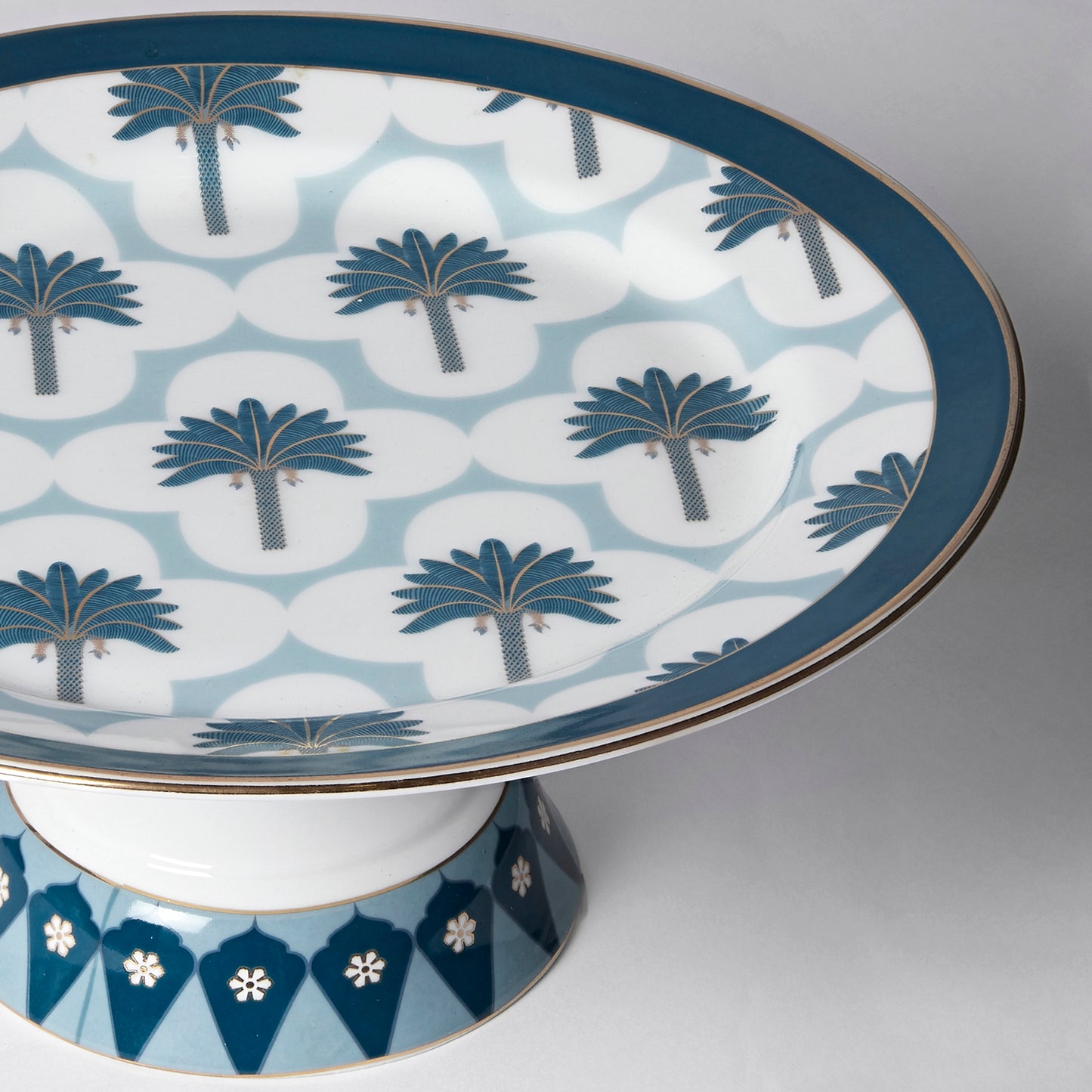 India Circus Oceanic Opulence Cake Stand, 1 piece