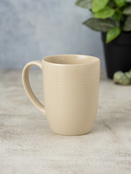 Horizon Pebble IVORY Coffee/ Milk Mug, 1 Piece, 360 ml