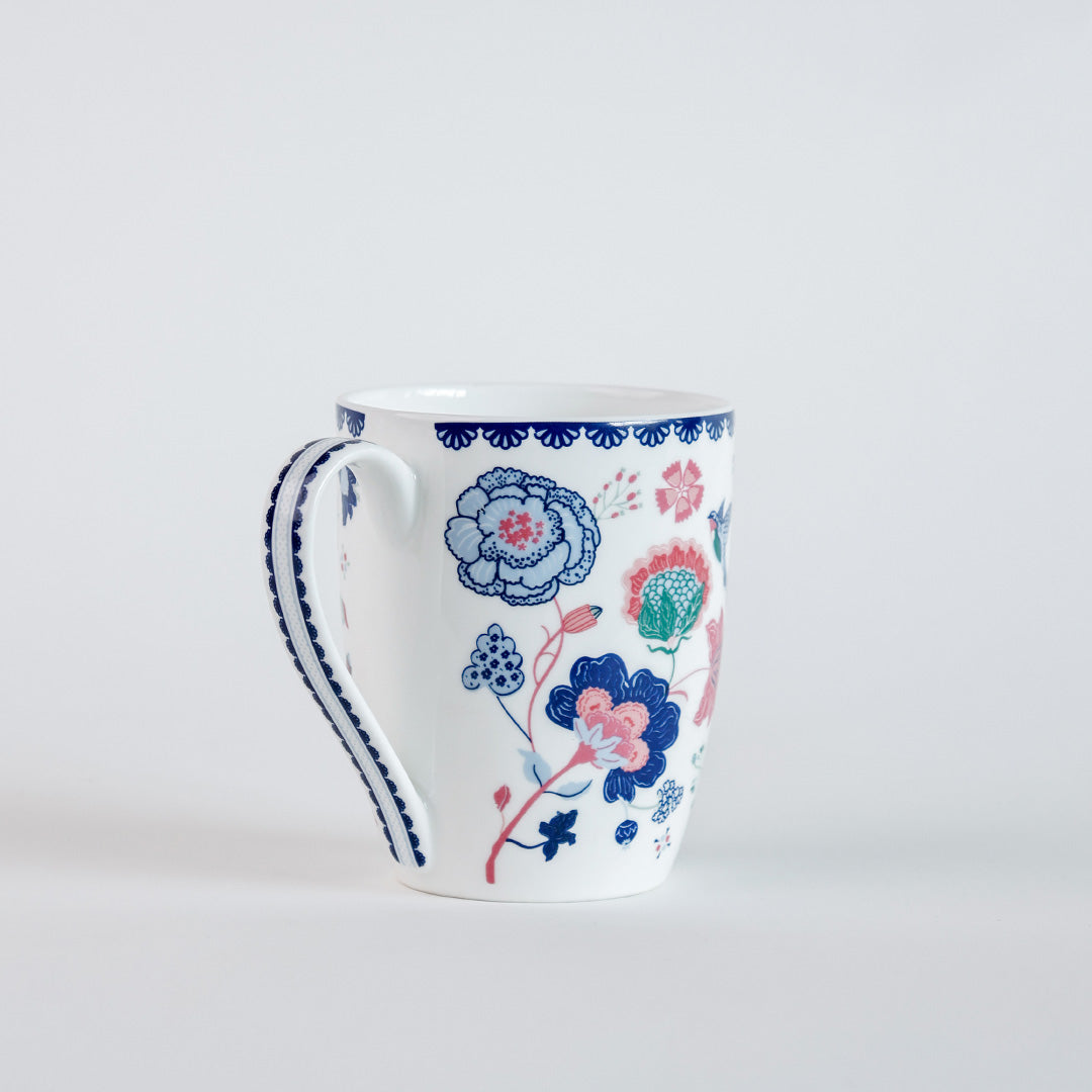 Magique by The Wishing Chair x Clay Craft, Jahanara Oxford Big Milk Mug, 1 Piece, 310ml, (JH2)