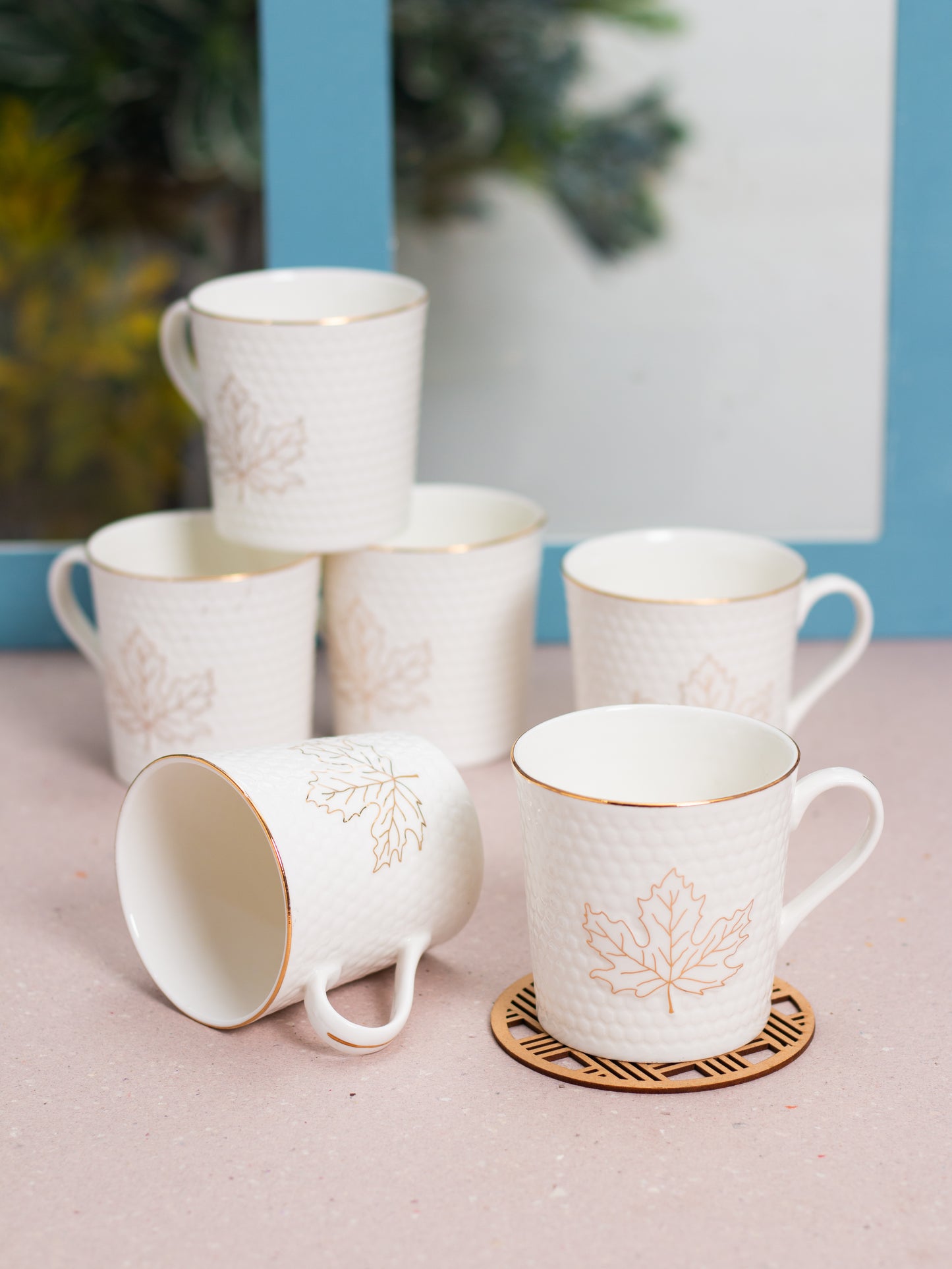 JCPL Chinar Abode Coffee & Tea Mug Set of 6 (401)