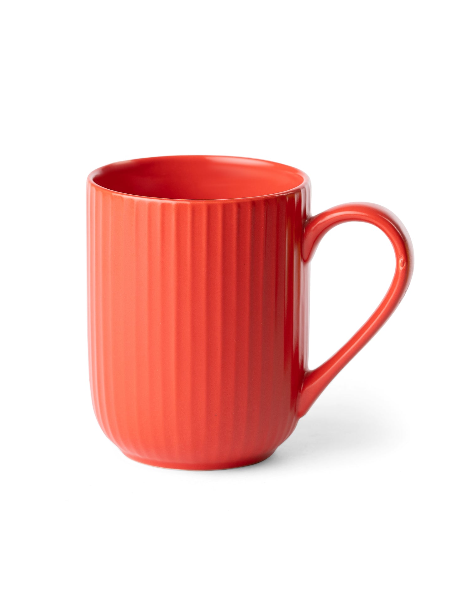 Linea Pebble Red Coffee/ Milk Mug, 1 Piece, 360 ml