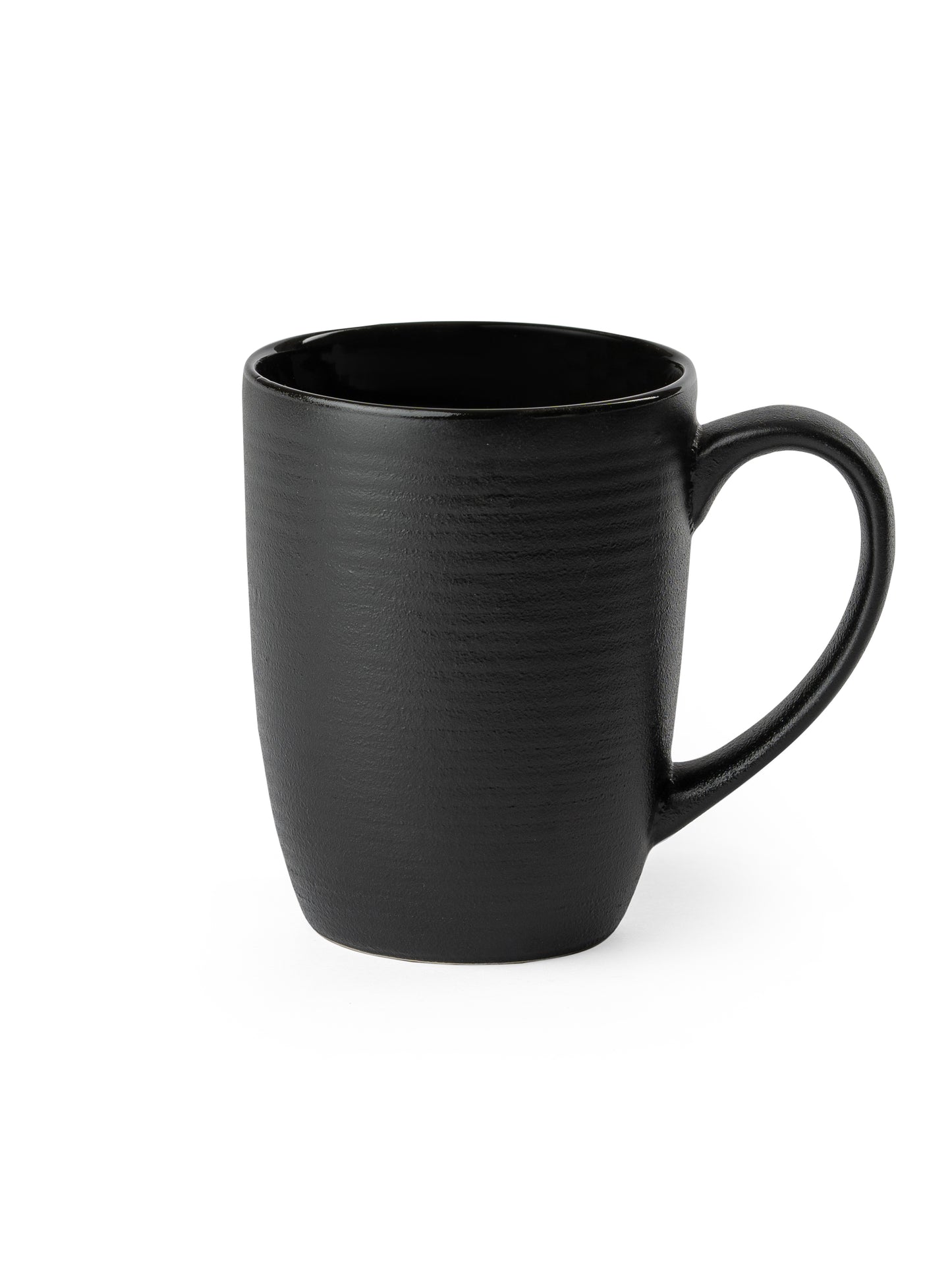 Horizon Pebble Black Coffee/ Milk Mug, 1 Piece, 360 ml