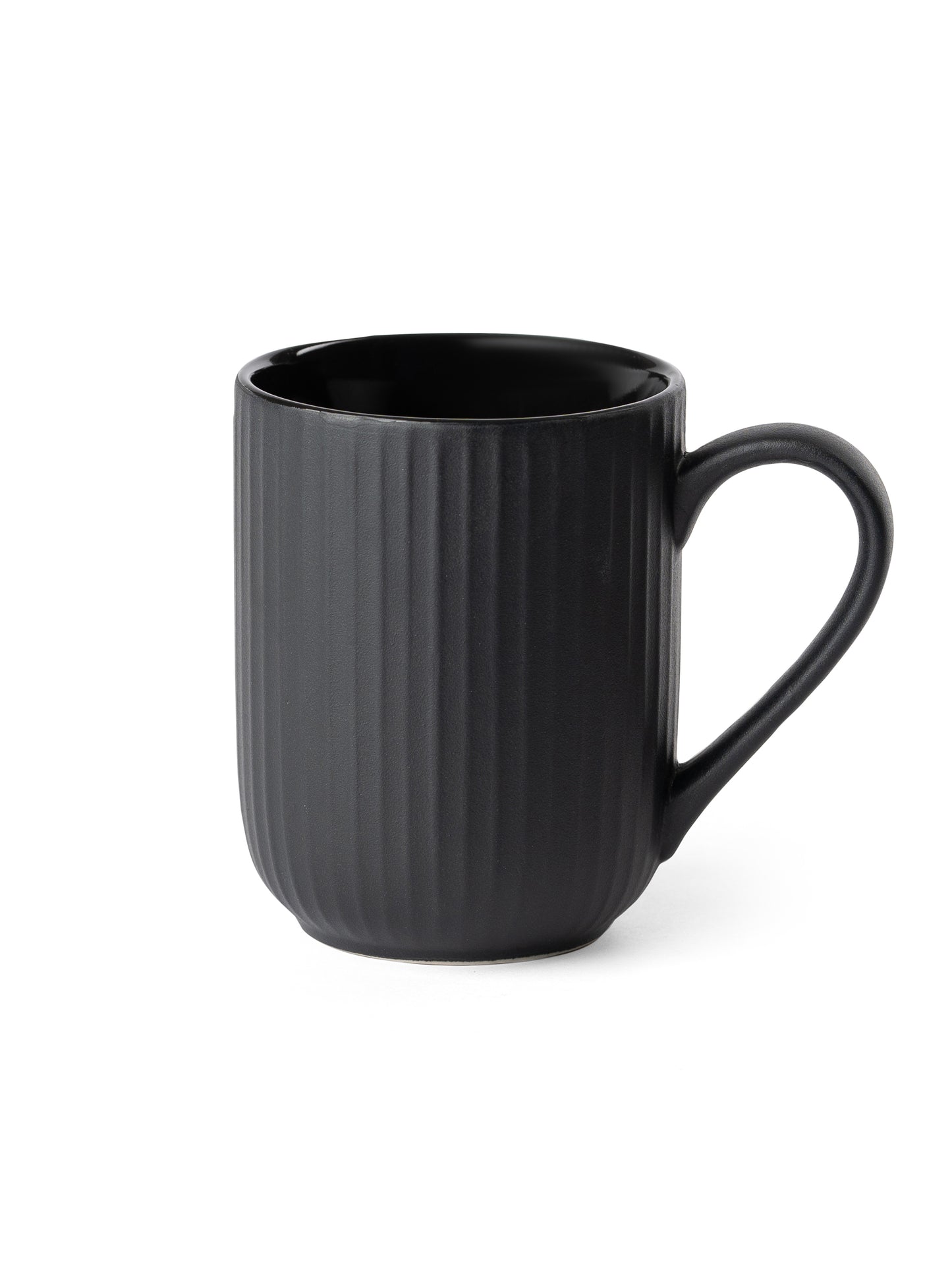 Linea Pebble Black Coffee/ Milk Mug, 1 Piece, 360 ml