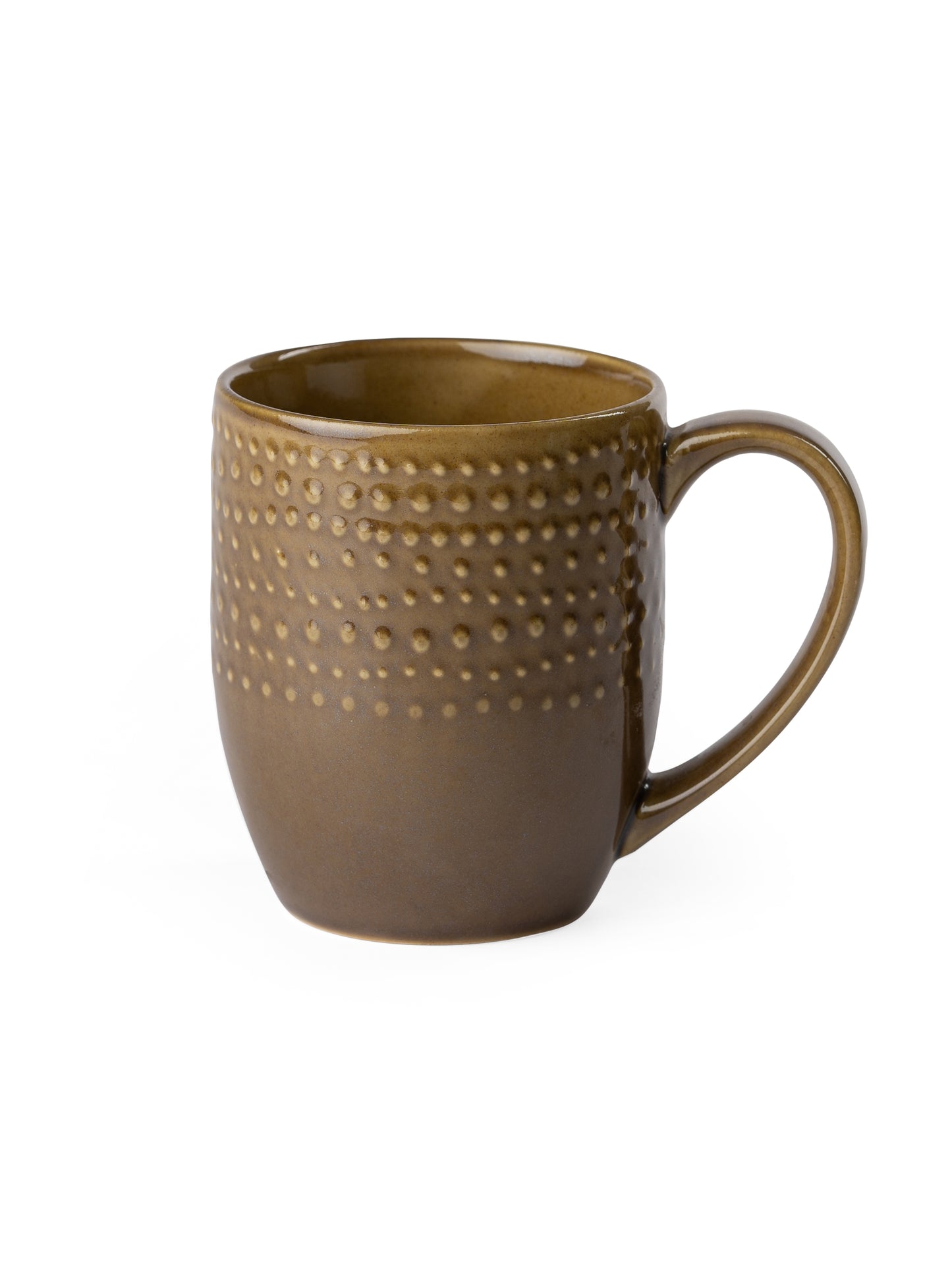 Apex Pebble Timeless Brown Coffee/ Milk Mug, 1 Piece, 360 ml