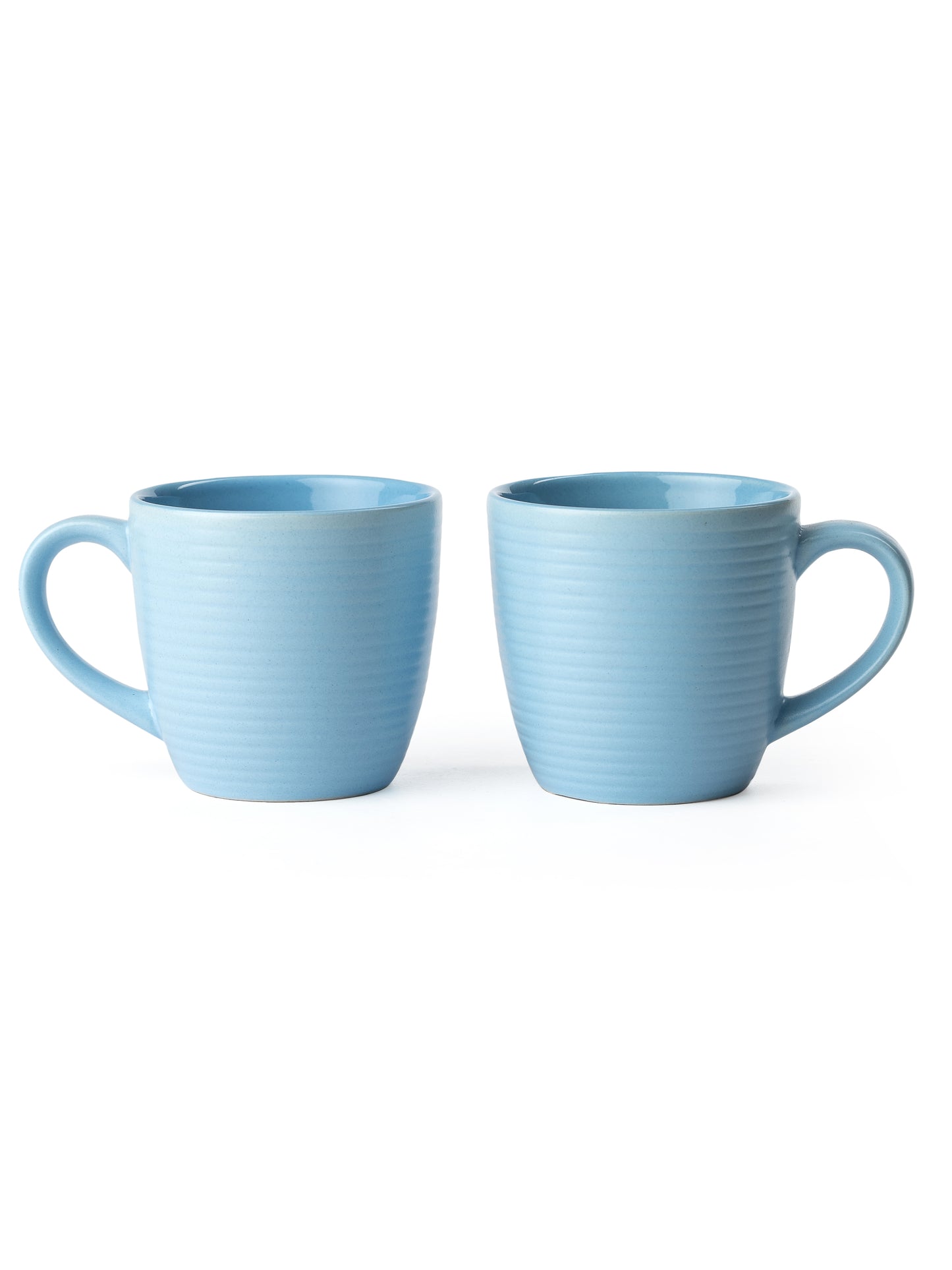 Horizon Pebble Light Blue Coffee & Tea Mugs Set of 6