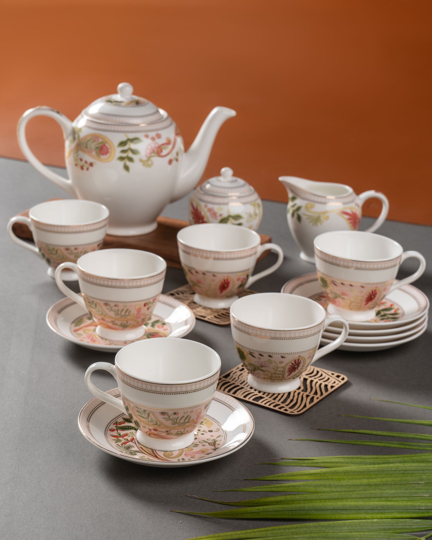 King Fiesta Tea Set of 15 (FI802)