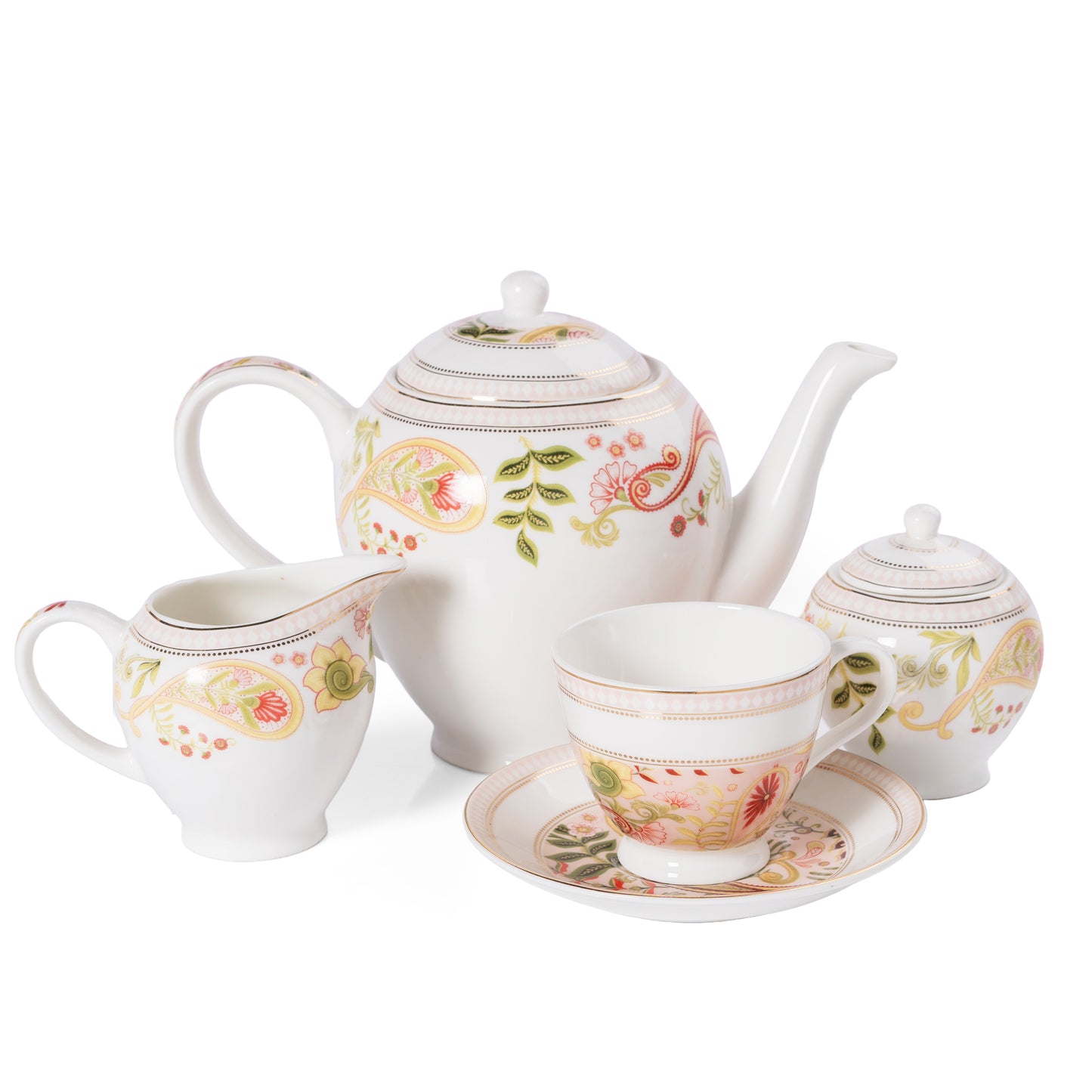 King Fiesta Tea Set of 15 (FI802)