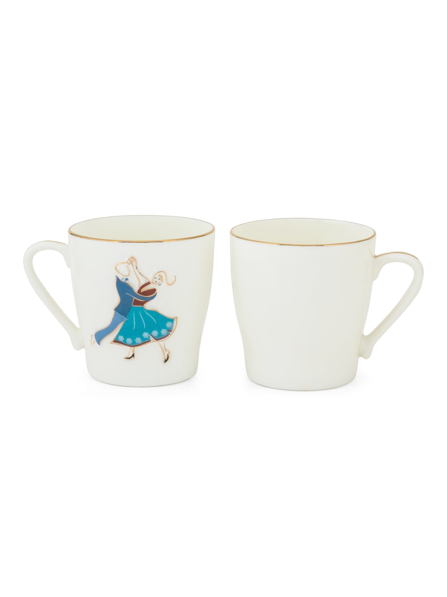 Swirl Coffee & Tea Mugs, 175ml, Set of 6 (385)