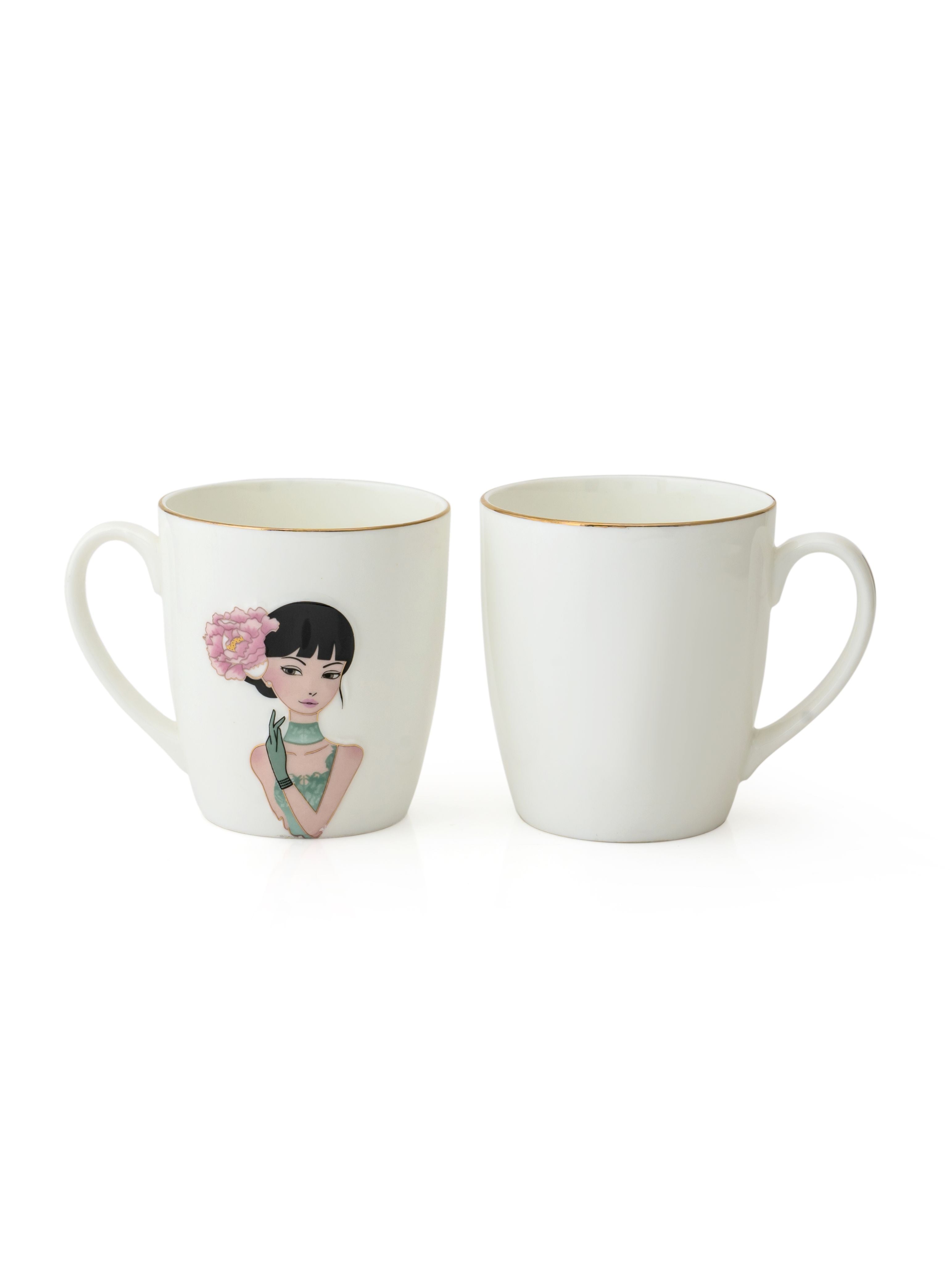 Buy Barbie Coffee Tea Mugs 150ml Set of 6 Online Clay Craft