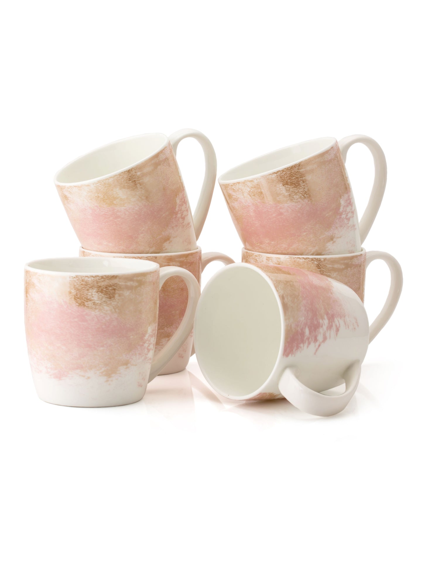 JCPL Alton Lava Coffee & Tea Mug Set of 6 (L10)