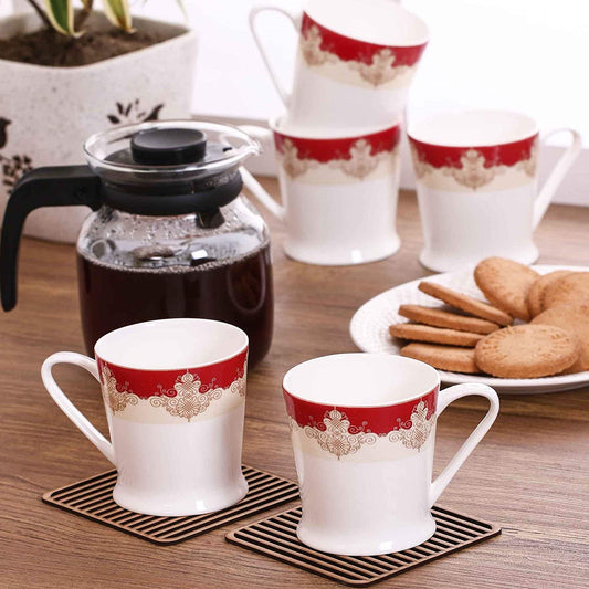 Peter Super Coffee & Tea Mugs, 150ml, Set of 6 (S347)