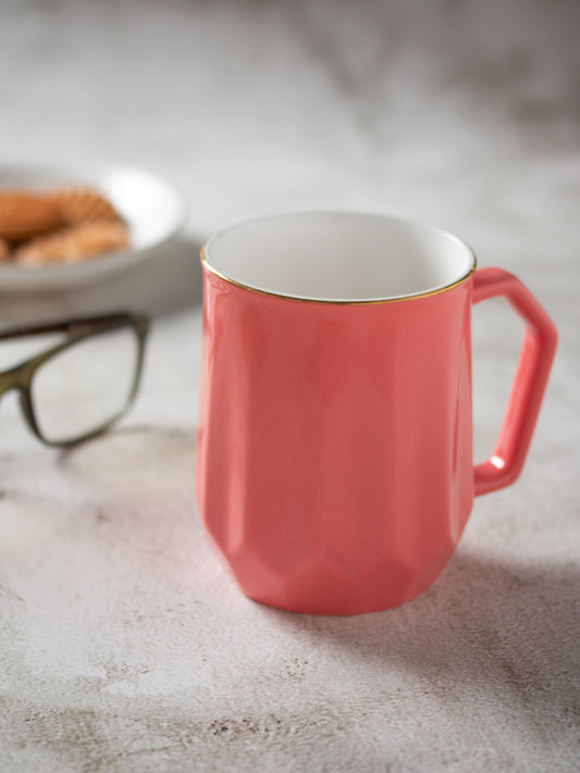 Soho Pink Coffee & Milk Mug, 400 ml, 1 Piece